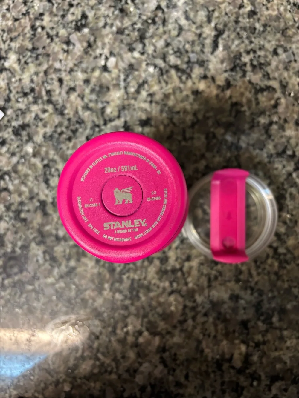 Stanley Pink Insulated Travel Tumbler